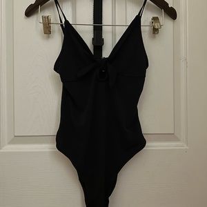 Black Tank Bodysuit